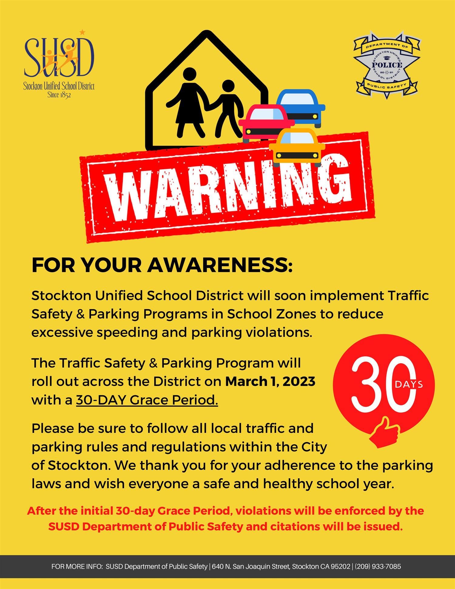  Traffic Safety & Parking